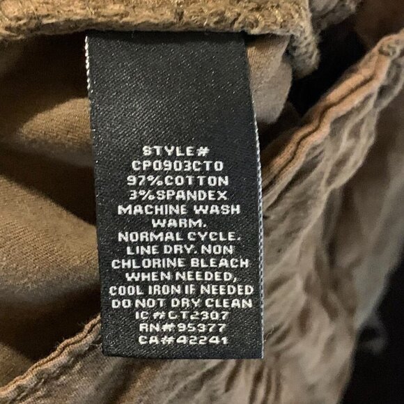 Sanctuary Women's Mid Rise Cotton Stretch Straight Leg Cargo Pants Size 30‎ - Picture 9 of 14